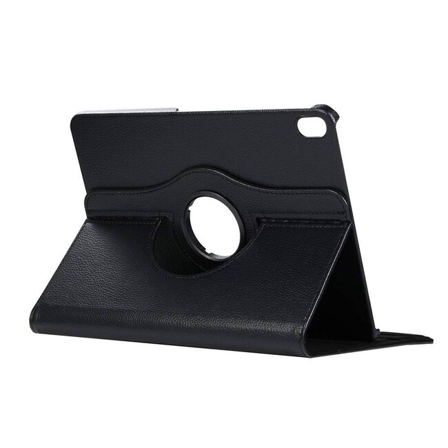 Case2go - Tablet hoes geschikt voor iPad Pro 11 (2018) case - 360 graden draaibare - Zwart