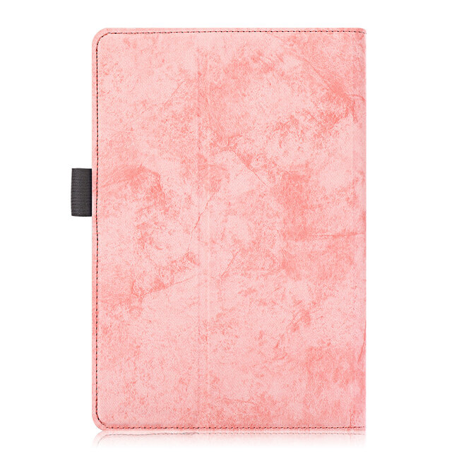 Universele 7/8 inch tablet hoes - Wallet Book Case - Roze
