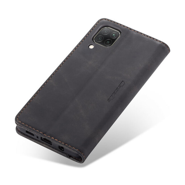 CaseMe - Hoesje geschikt voor Huawei P40 Lite - Wallet Book Case - Magneetsluiting - Zwart