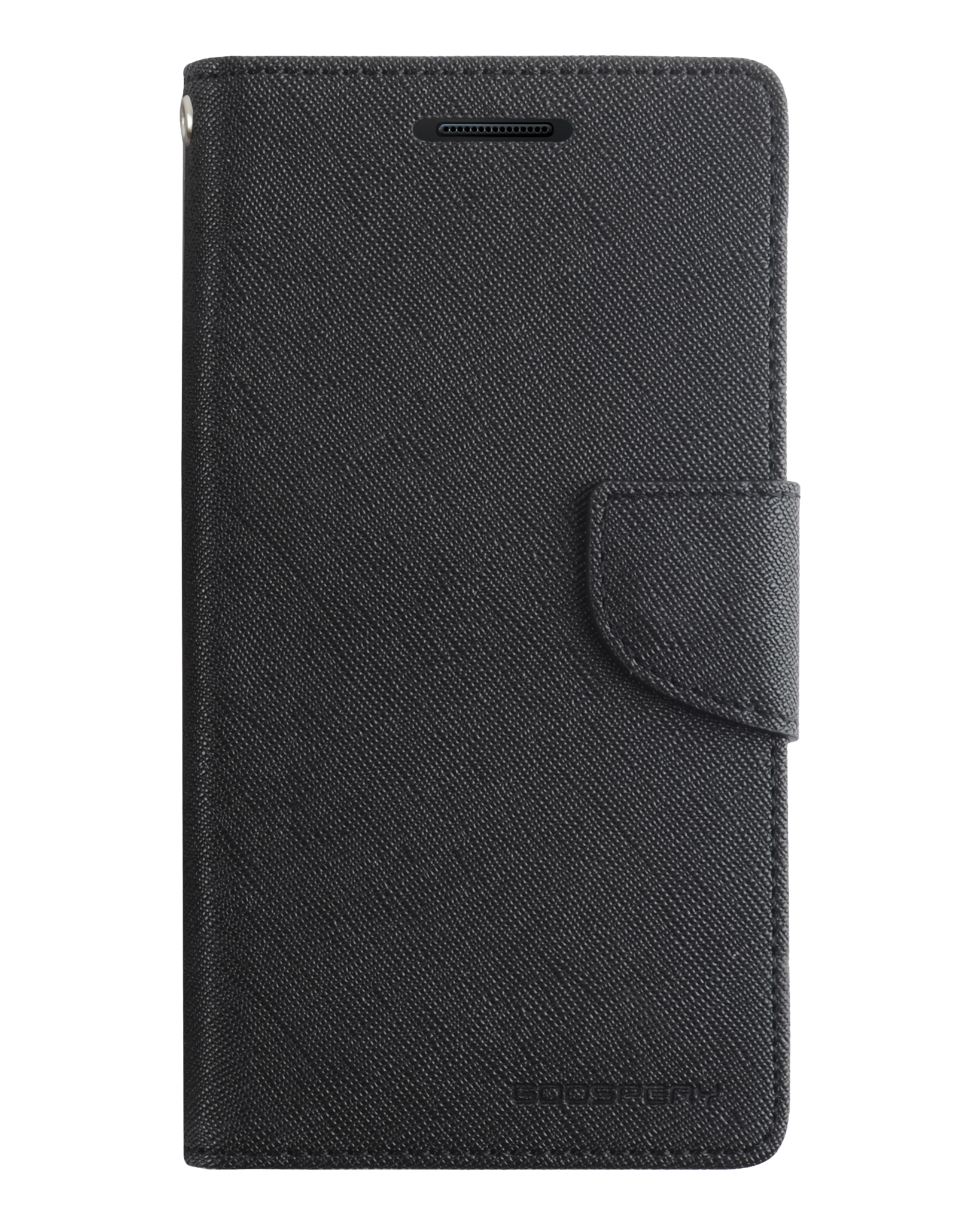 Telefoonhoesje geschikt voor Apple iPhone 13 Pro Max - Mercury Fancy Diary Wallet Case - Hoesje met Pasjeshouder - Zwart afbeelding