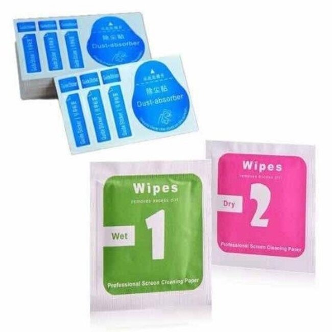 Screenprotector geschikt voor Nokia 1 Plus - Tempered Glass Screenprotector - Case-Friendly