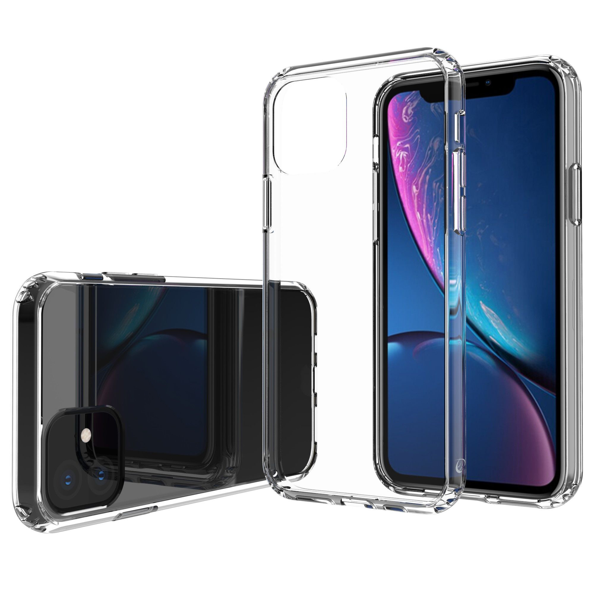 Wiwu - Hoesje geschikt voor Apple iPhone 12 / 12 Pro - Crystal Case - TPU Back Cover - Transparant afbeelding