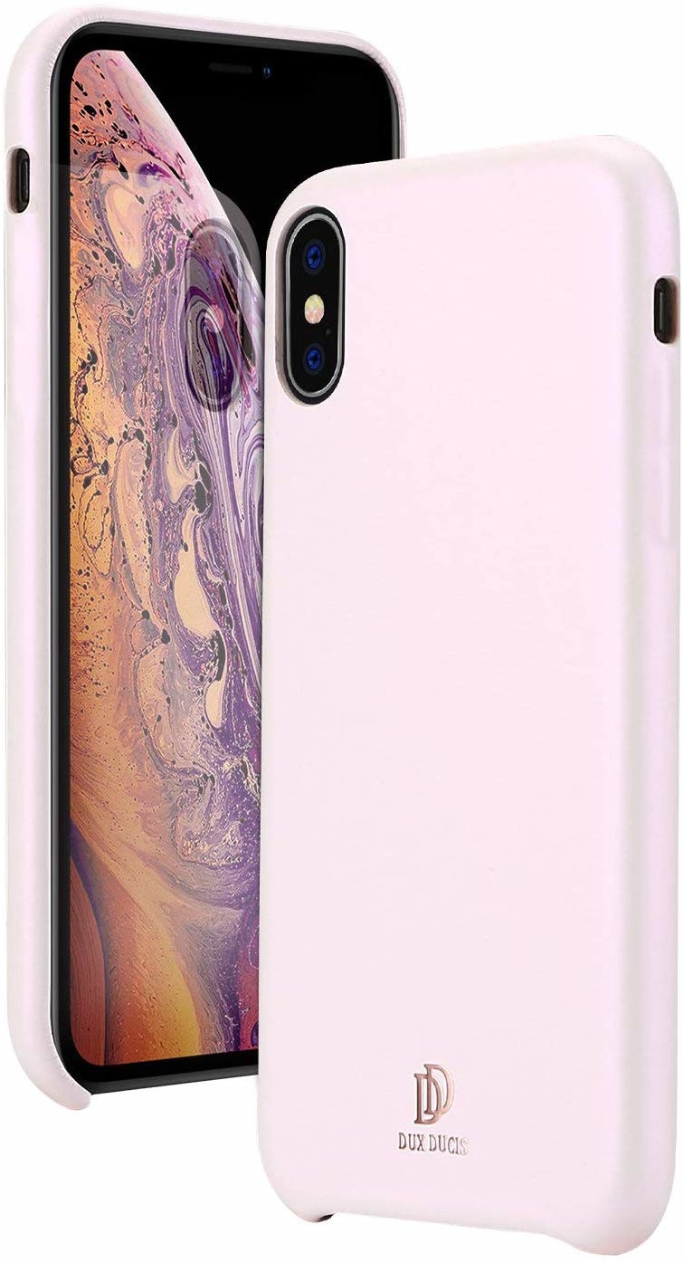 Hoesje geschikt voor iPhone XS Max - Dux Ducis Skin Lite Back Cover - Roze afbeelding