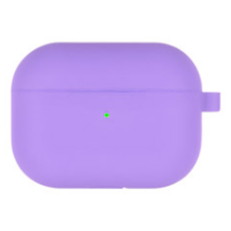 Mercury Goospery Goospery - Hoes geschikt voor Airpods Pro Case - Siliconen beschermhoes met opdruk  - Paars