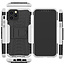iPhone 12 / Hoesje geschikt voor iPhone 12 Pro - Schokbestendige Back Cover - Wit