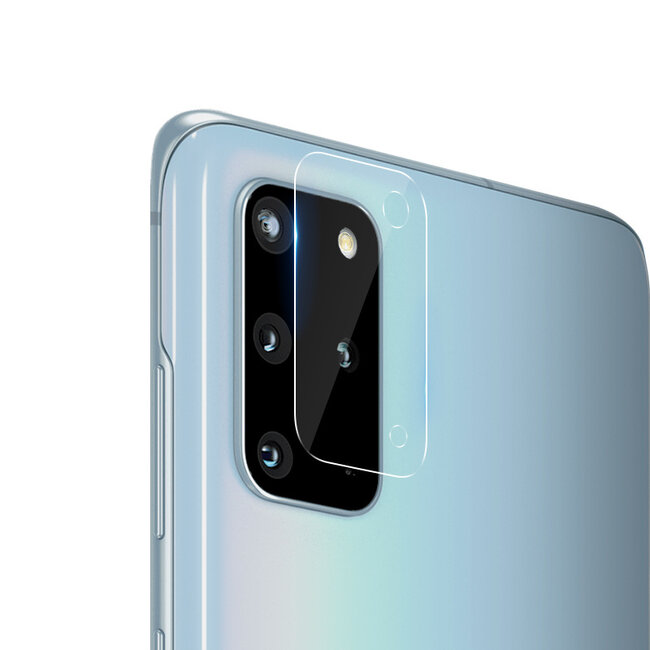 nillkin - Full cover camera lens screenprotector geschikt voor Samsung Galaxy S20 Plus - tempered glass - transparant (2-pack)
