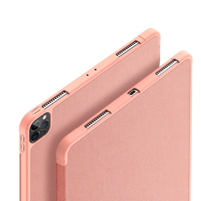 iPad Pro 12.9 (2020) hoes - Dux Ducis Domo Book Case - Roze