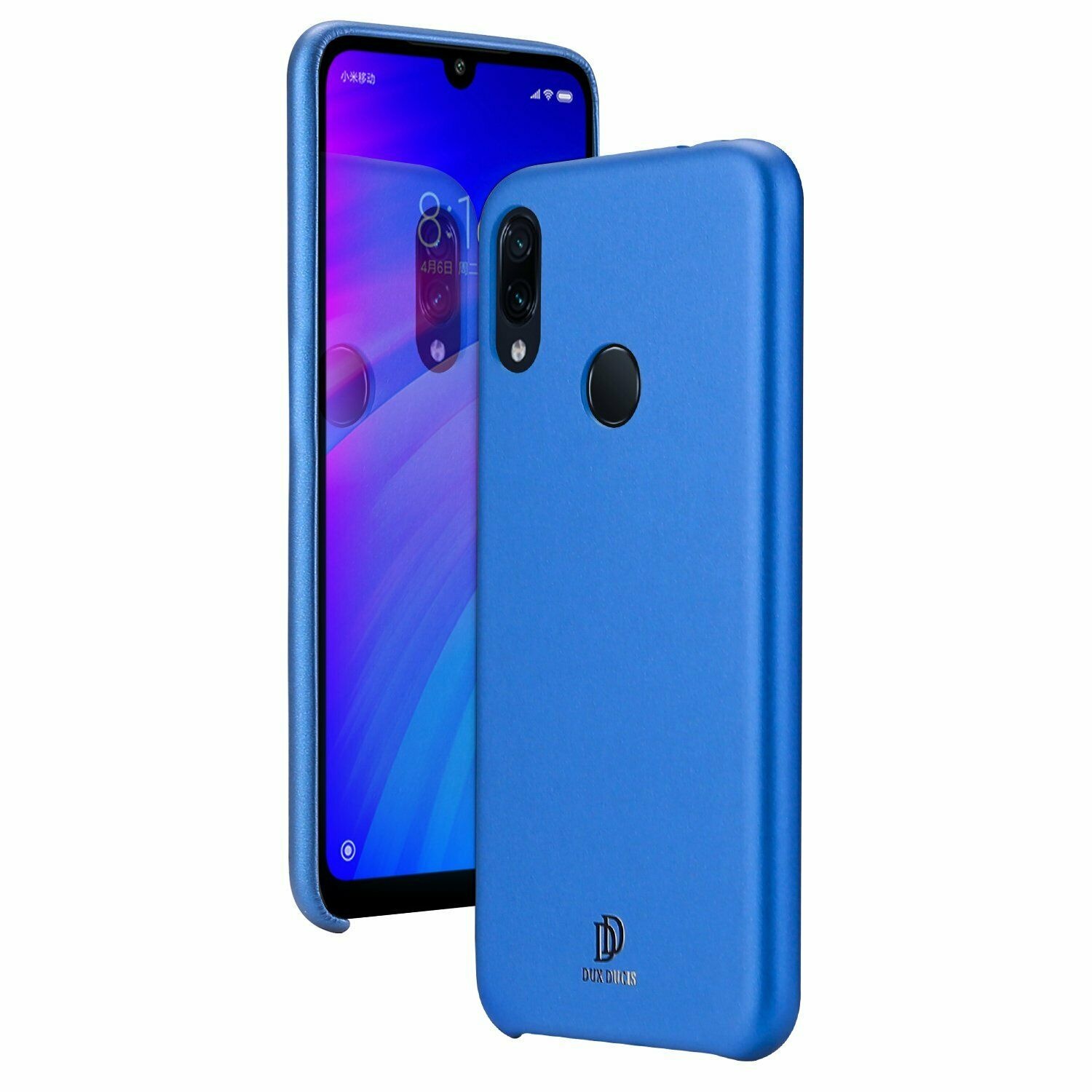 Xiaomi Redmi 7 hoes - Dux Ducis Skin Lite Back Cover - Blauw afbeelding