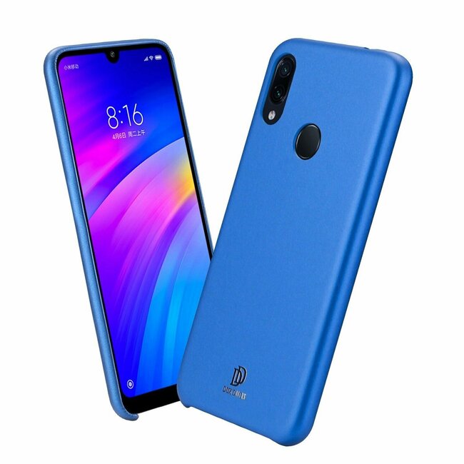 Hoesje geschikt voor Xiaomi Redmi 7 hoes - Dux Ducis Skin Lite Back Cover - Blauw