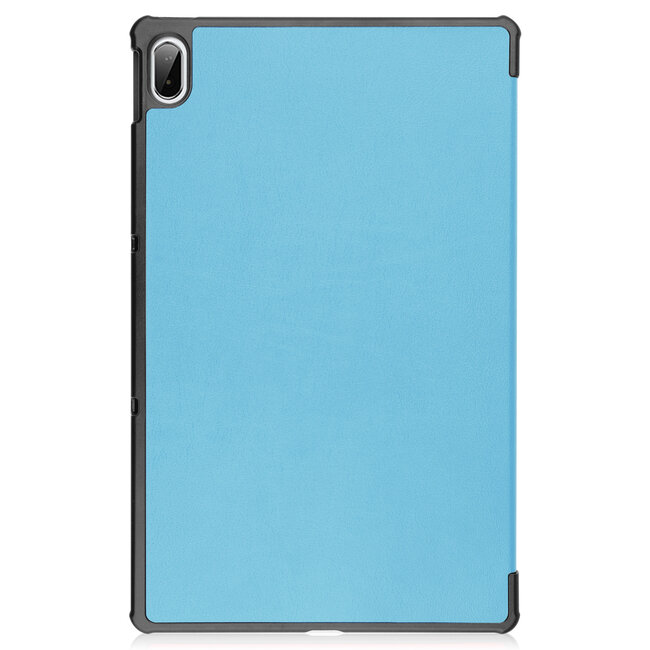 Tablet hoes geschikt voor Lenovo Tab P11 Plus (11 inch) - Tri-Fold Book Case - Licht Blauw