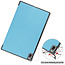 Tablet hoes geschikt voor Lenovo Tab P11 Plus (11 inch) - Tri-Fold Book Case - Licht Blauw