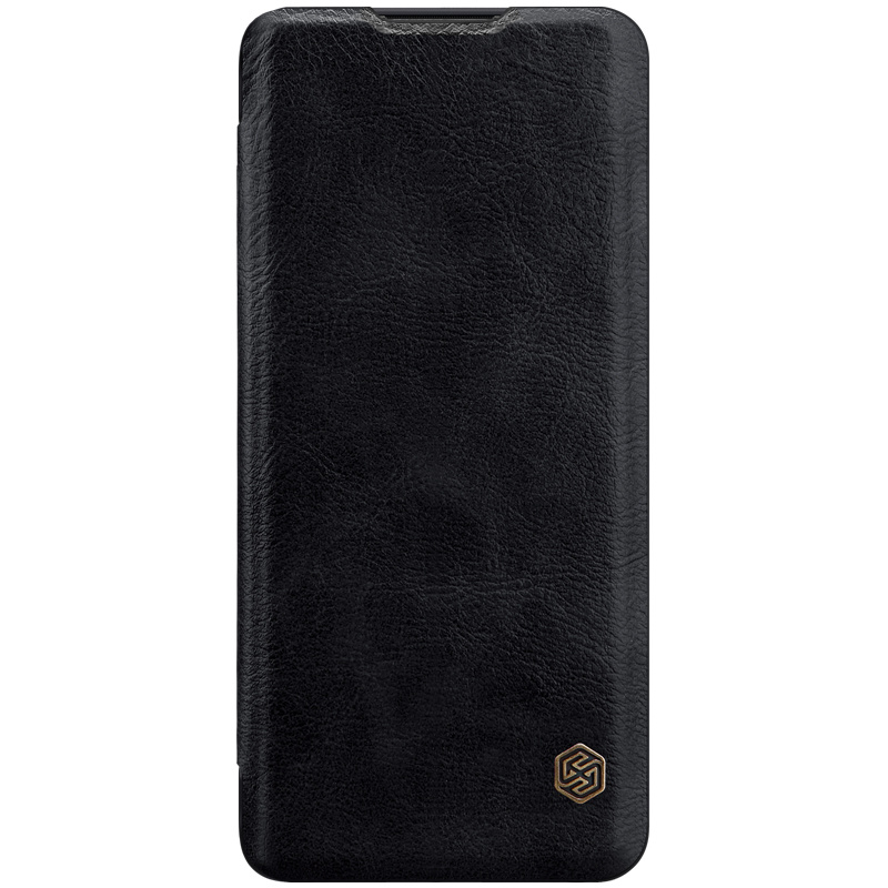 Huawei P40 Pro Plus Hoesje - Qin Leather Case - Flip Cover - Zwart afbeelding