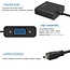Micro HDMI naar VGA Adapter Kabel met Audioaansluiting en Voeding - 25 cm - 1080p Full HD - Zwart