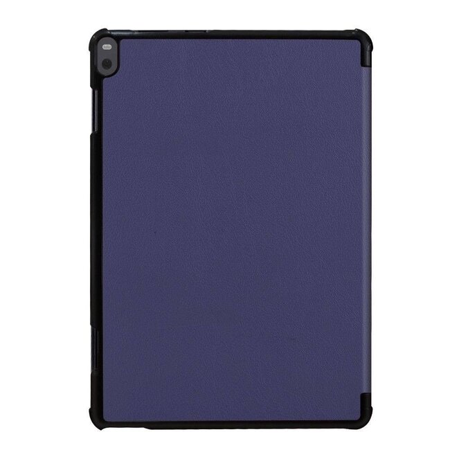 Tablet hoes geschikt voor Lenovo Tab P10 - Tri-fold Book Case - Donker Blauw