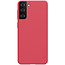 nillkin - Hoesje geschikt voor Samsung Galaxy S21 Plus - super frosted shield - back cover - rood