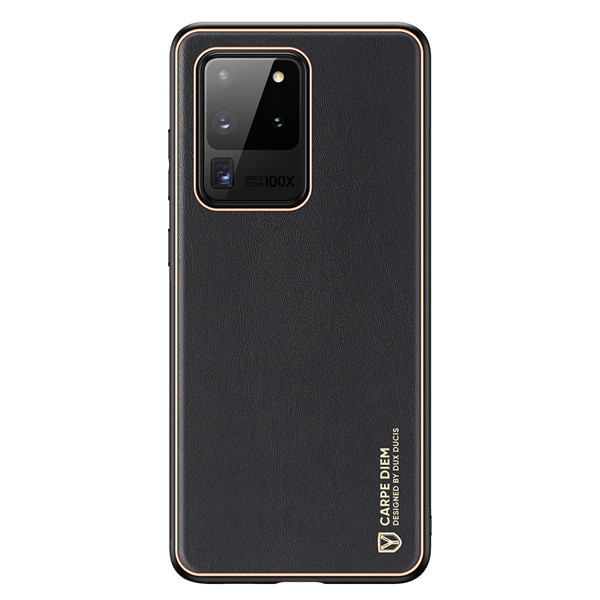 Hoesje geschikt voor Samsung Galaxy S20 Ultra - dux ducis yolo case - zwart afbeelding