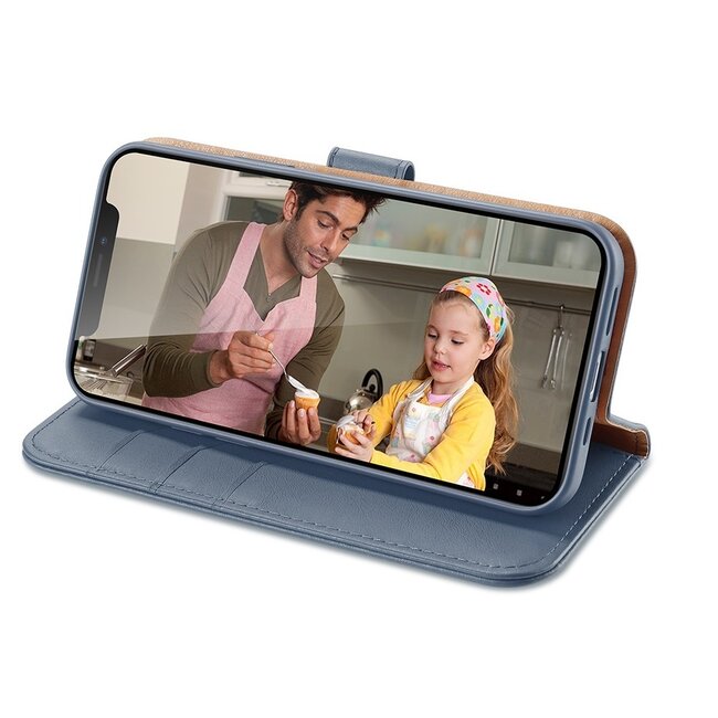 Hoesje geschikt voor iPhone 12 Pro Max - Dux Ducis Hivo Series Case - Blauw