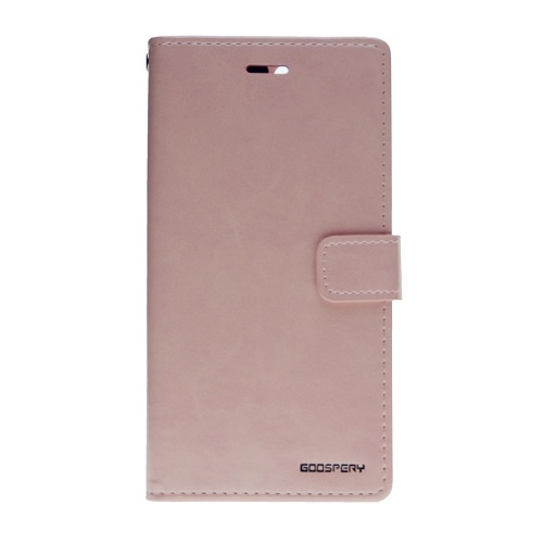 Telefoonhoesje geschikt voor Apple iPhone 13 Pro - Blue Moon Diary Wallet Case -Rose Goud afbeelding