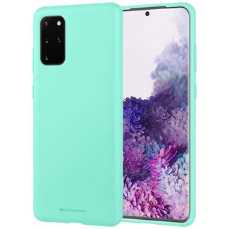 Mercury Goospery Samsung Galaxy S20 Plus Hoesje - Blue Moon Flip Case - Met pasjeshouder - Zwart