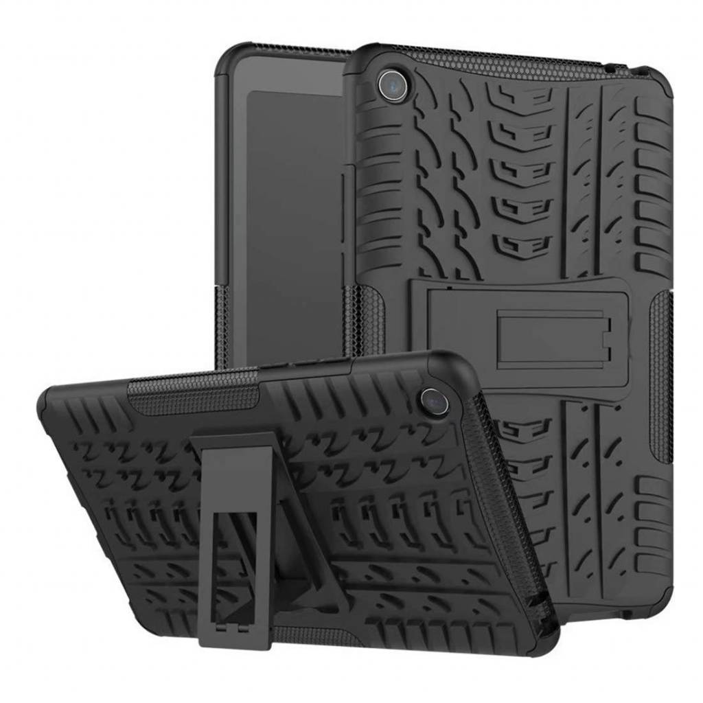 Tablet hoes geschikt voor Xiaomi Mi Pad 4 - Schokbestendige Back Cover - Zwart afbeelding