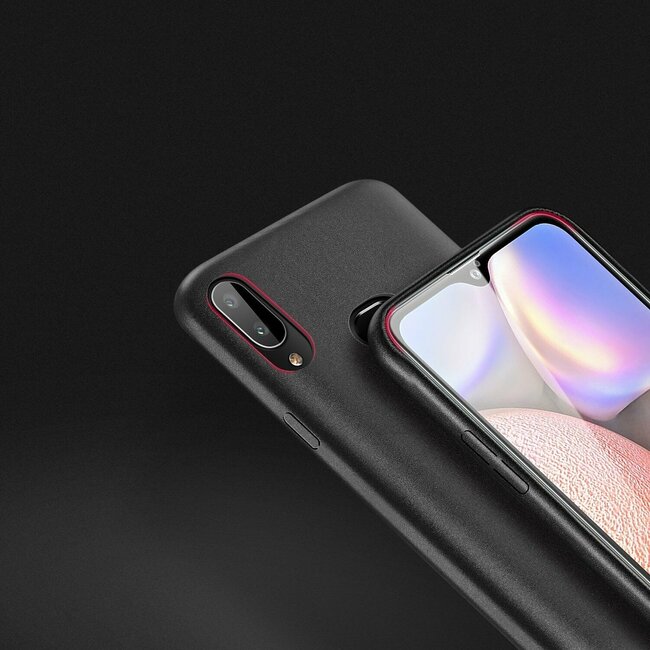 Hoesje geschikt voor Samsung Galaxy A10s - dux ducis skin lite back cover - zwart