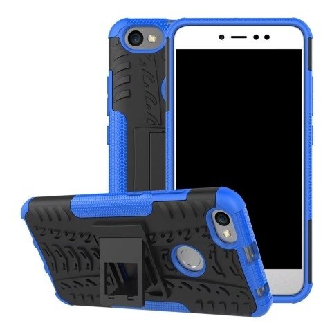 Xiaomi Redmi Note 5A - Schokbestendige Back Cover - Blauw afbeelding