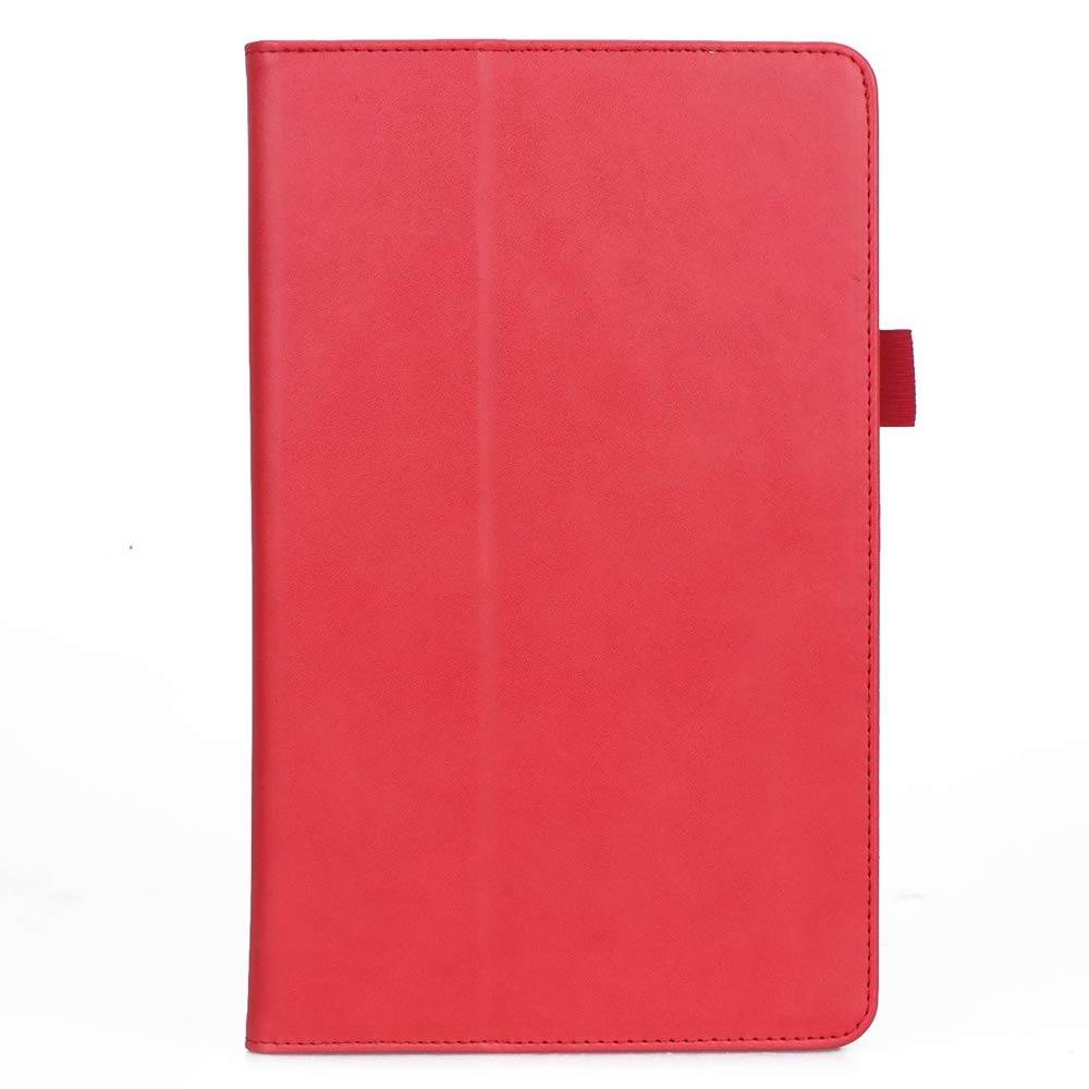 Tablet hoes geschikt voor Xiaomi Mi Pad 4 Plus - Hand Strap Book Case - Rood afbeelding