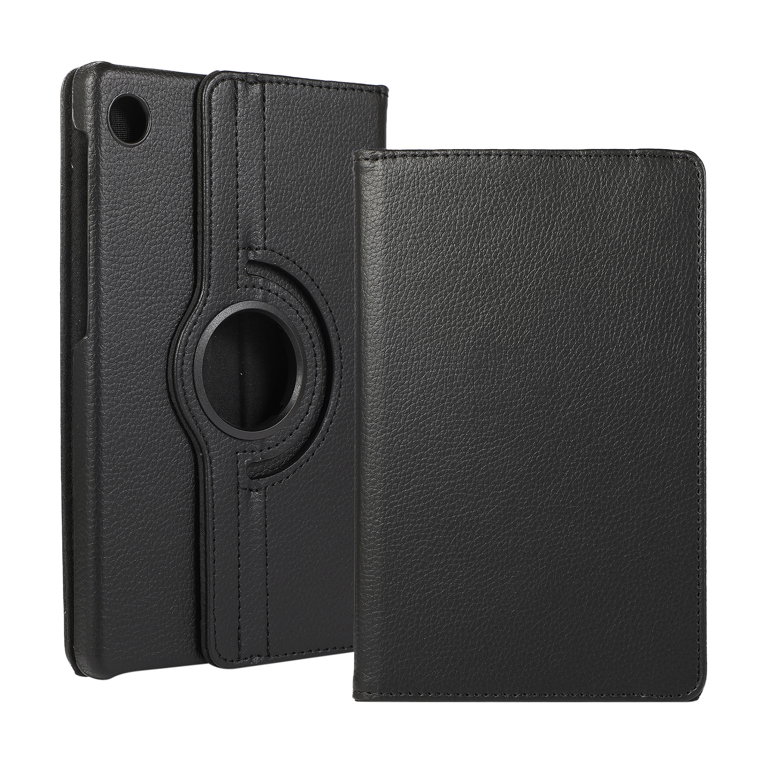 Case2go - Tablet hoes geschikt voor Huawei MatePad T8 - Draaibare Book Case - Zwart afbeelding