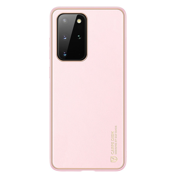 Hoesje geschikt voor Samsung Galaxy S20 Plus - dux ducis yolo case - roze afbeelding
