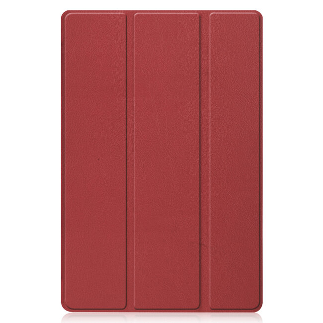 Tablet hoes geschikt voor Huawei MatePad 11 Inch (2021) - Tri-Fold Book Case - Donker Rood