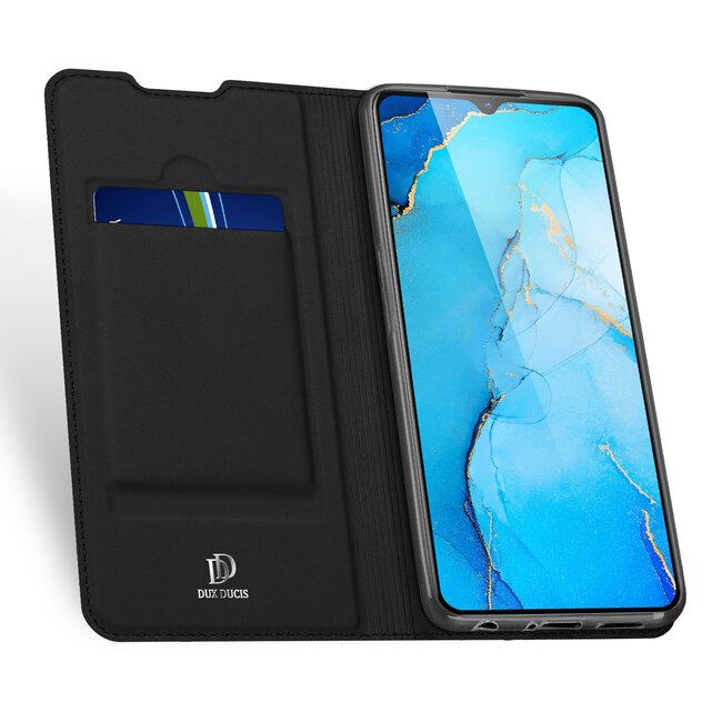 Hoesje geschikt voor Oppo Reno 3 - Dux Ducis Skin Pro Book Case - Zwart