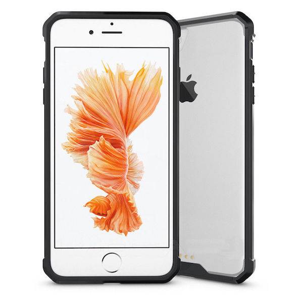 Hybrid Armor Case geschikt voor iPhone 7 Plus / 8 Plus - Zwart afbeelding