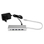 LMP - USB-C Hub - 7-poorts USB-C Hub met 3x USB-C, 4x USB - Zilver