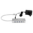 LMP - USB-C Hub - 7-poorts USB-C Hub met 3x USB-C, 4x USB - Zilver