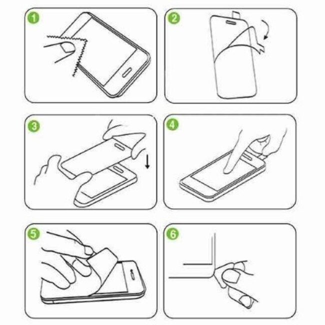 Case2go - Screenprotector geschikt voor LG V40 ThinQ - Tempered Glass - Case Friendly - Transparant