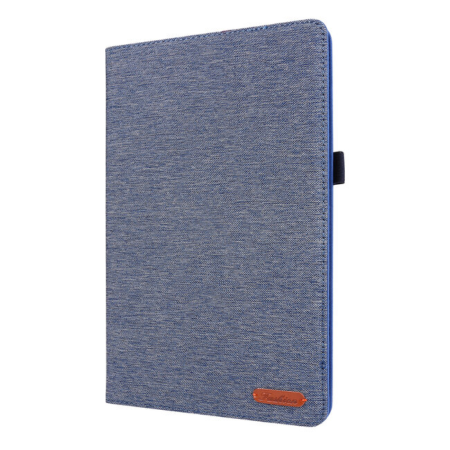 Tablet Hoes geschikt voor Samsung Galaxy Tab A7 (2020) - 10.4 inch - Book Case met Soft TPU houder - Blauw