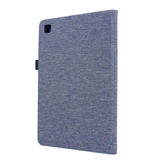 Tablet Hoes geschikt voor Samsung Galaxy Tab A7 (2020) - 10.4 inch - Book Case met Soft TPU houder - Blauw