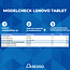 Tablet hoes geschikt voor Lenovo Tab M10 Plus (2de generatie) - Tri-Fold Book Case - 10.3 inch (TB-X606) - Paars