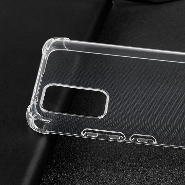 Hoesje geschikt voor Samsung Galaxy A02s -Clear Soft Case - Siliconen Back Cover - Shock Proof TPU - Transparant