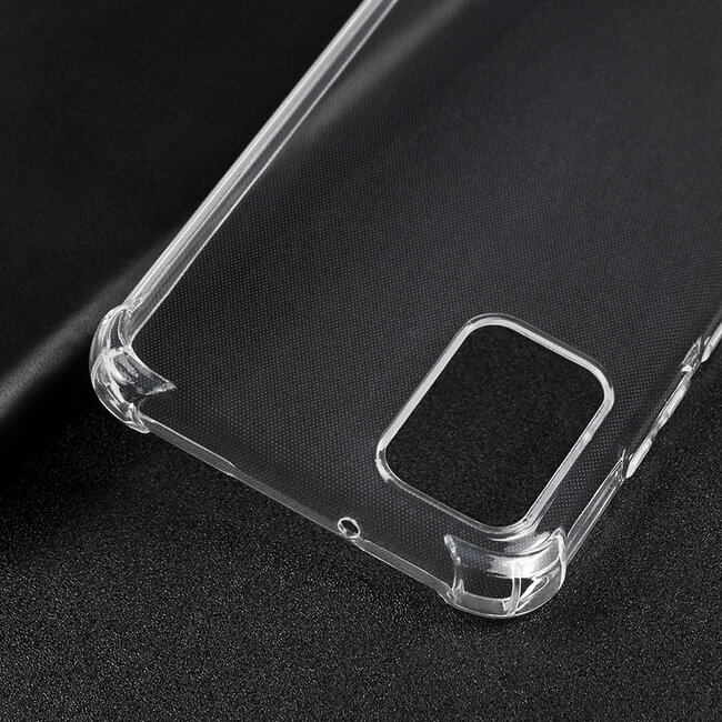 Hoesje geschikt voor Samsung Galaxy A02s -Clear Soft Case - Siliconen Back Cover - Shock Proof TPU - Transparant