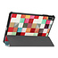 Tablet hoes geschikt voor Huawei MatePad 11 Inch (2021) - Tri-Fold Book Case - Blocks