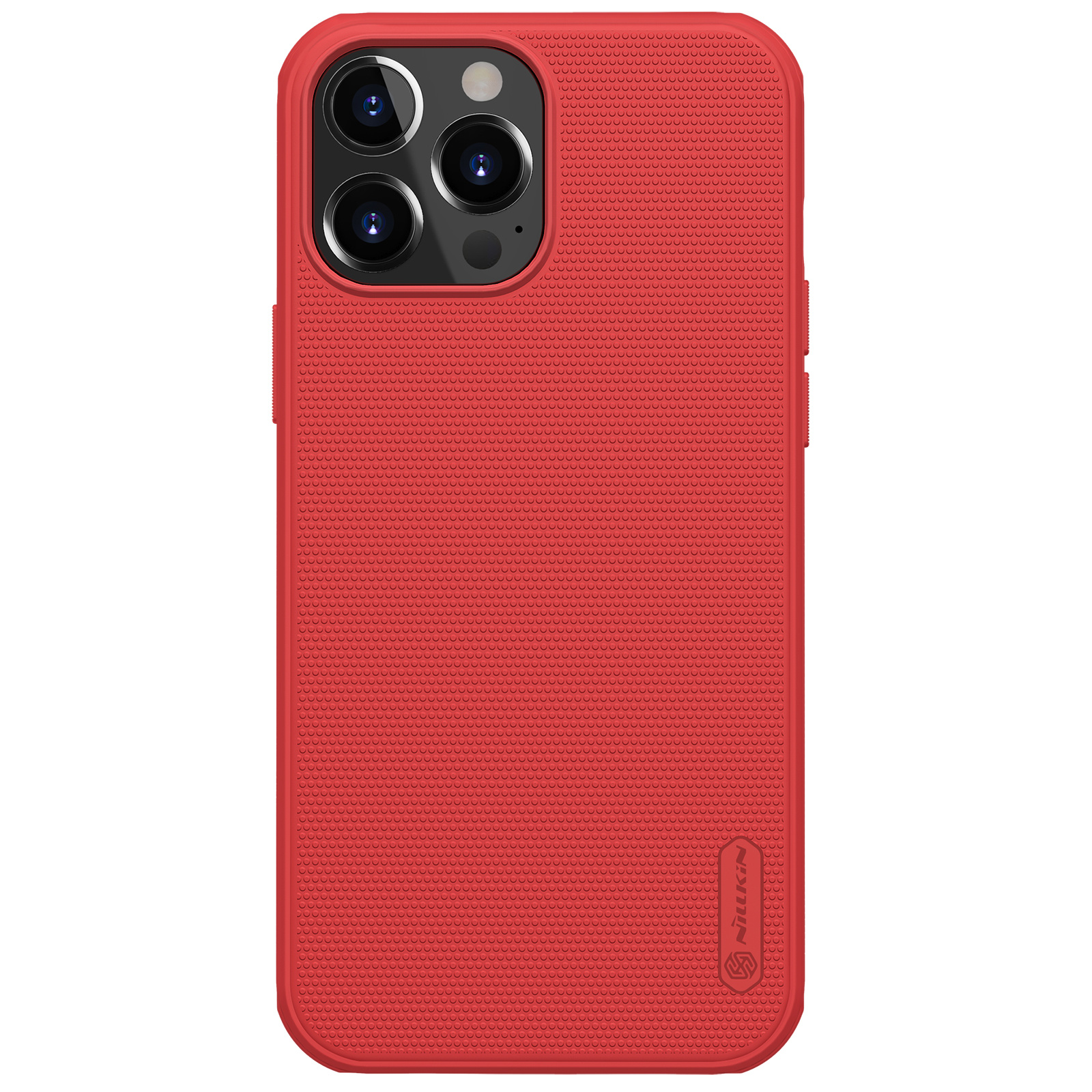 Telefoonhoesje geschikt voor iPhone 13 Pro - Super Frosted Shield Pro - Back Cover - Rood afbeelding