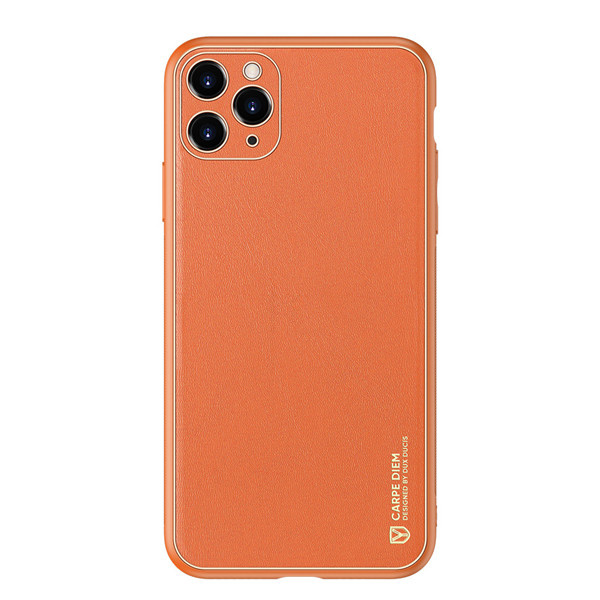 Hoesje geschikt voor iPhone 11 Pro Max - Dux Ducis Yolo Case - Oranje afbeelding