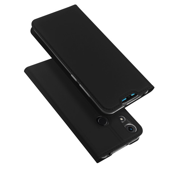 Honor 8A hoesje - Dux Ducis Skin Pro Book Case - Zwart afbeelding