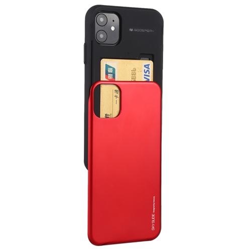 Telefoonhoesje geschikt voor Apple iPhone 13 Mini - Mercury Sky Slide Bumper Case - Magenta afbeelding