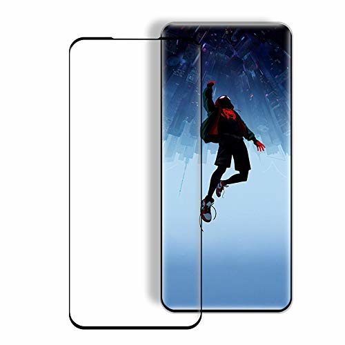 Screenprotector geschikt voor Samsung Galaxy S20 Ultra - Full Cover Screenprotector - Gehard Glas - Zwart afbeelding