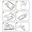 Screenprotector geschikt voor Samsung Galaxy S20 Ultra - Full Cover Screenprotector - Gehard Glas - Zwart