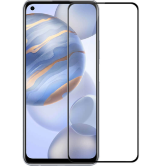 Case2go Case2go - Screenprotector geschikt voor Huawei P40 Lite 5G - Tempered Glass - Case Friendly - Transparant