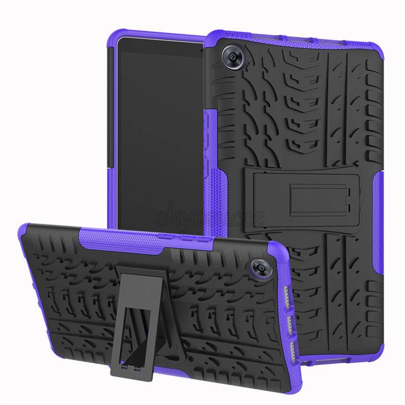 Tablet hoes geschikt voor Apple iPad Pro 11 (2018)  - Schokbestendige Back Cover - Paars afbeelding