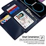 Wallet Case geschikt voor iPhone XS Max - Goospery Rich Diary - Paars
